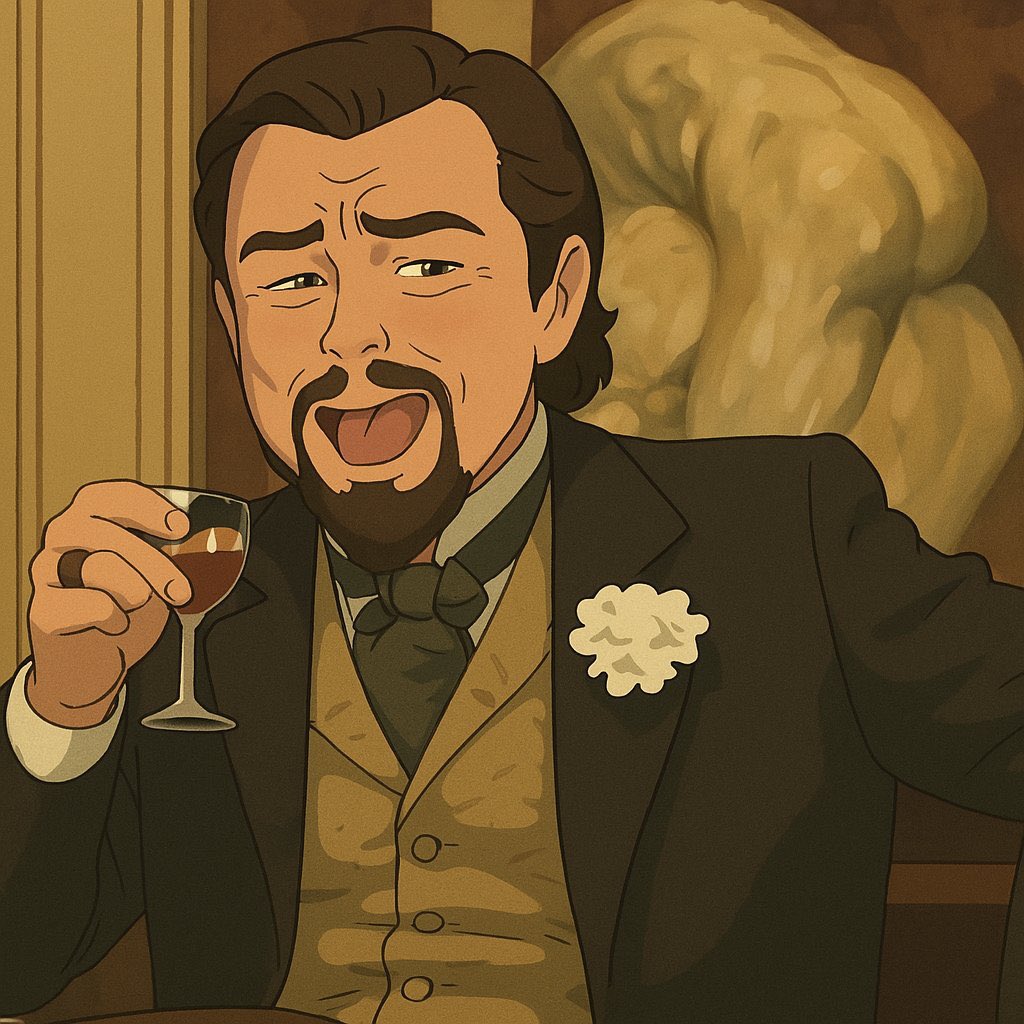 Laughing Leo (Ghibli meme version)